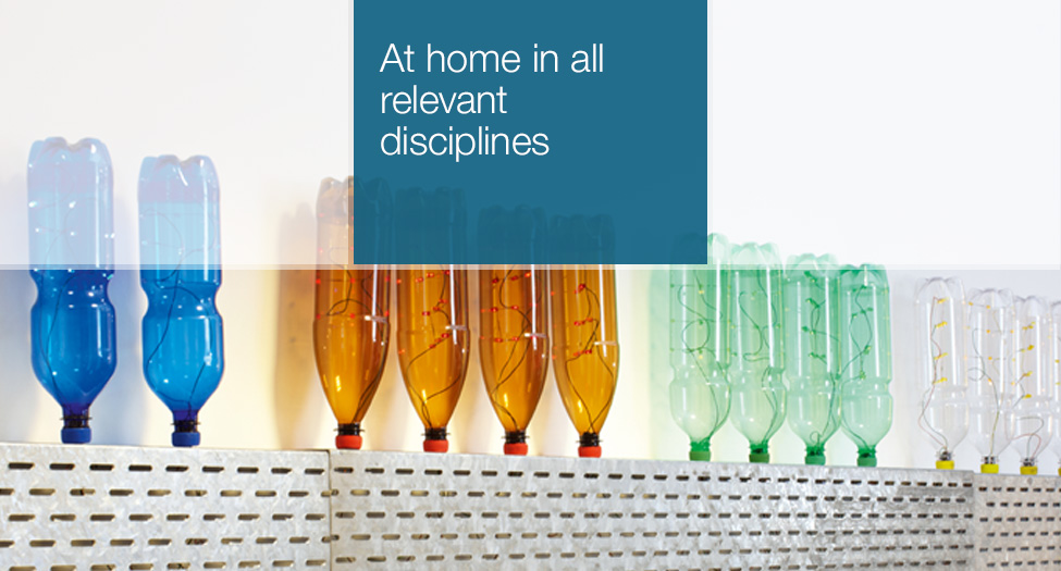 At home in all relevant disciplines